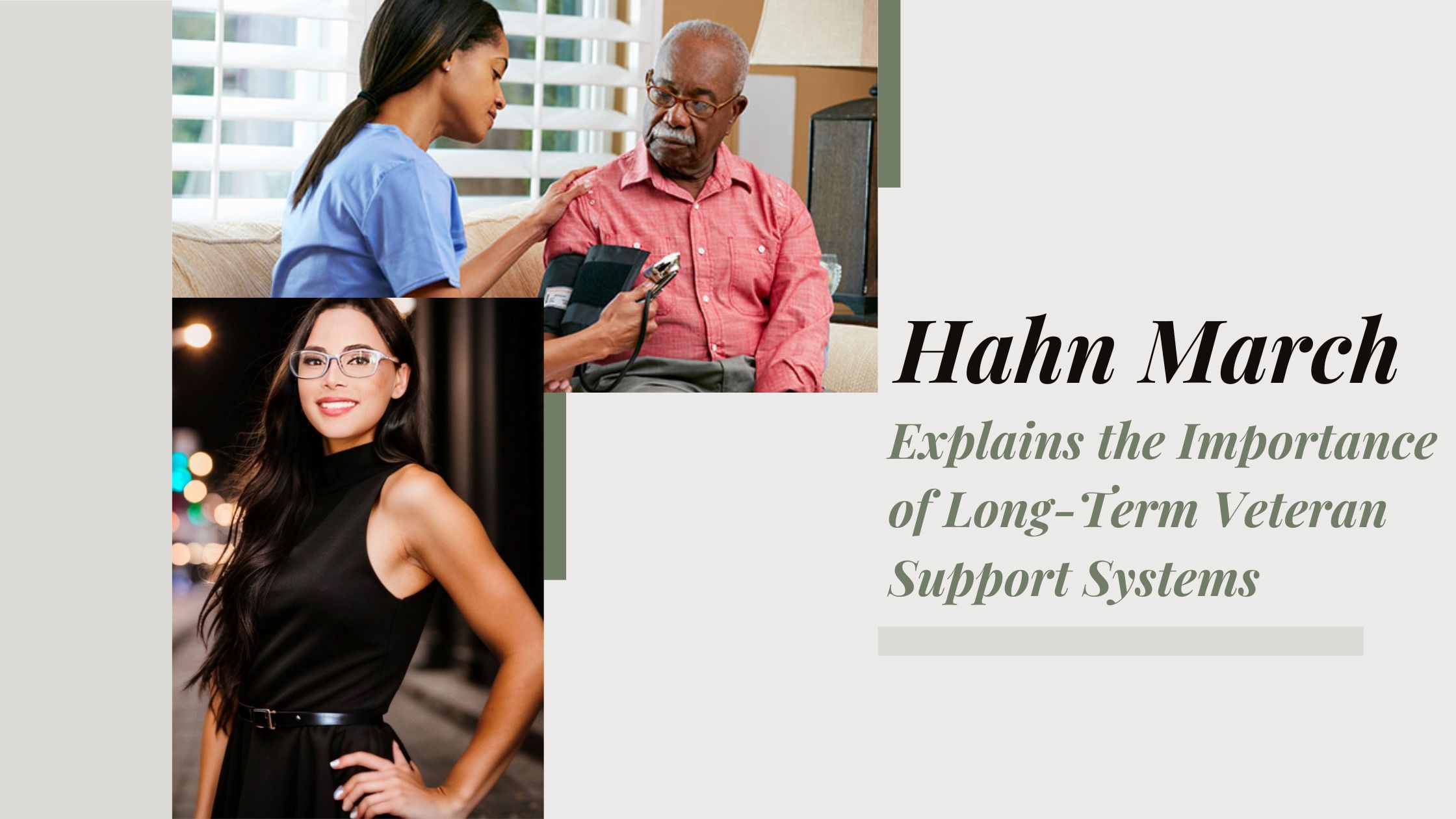 Hahn March Explains the Importance of Long-Term Veteran Support Systems