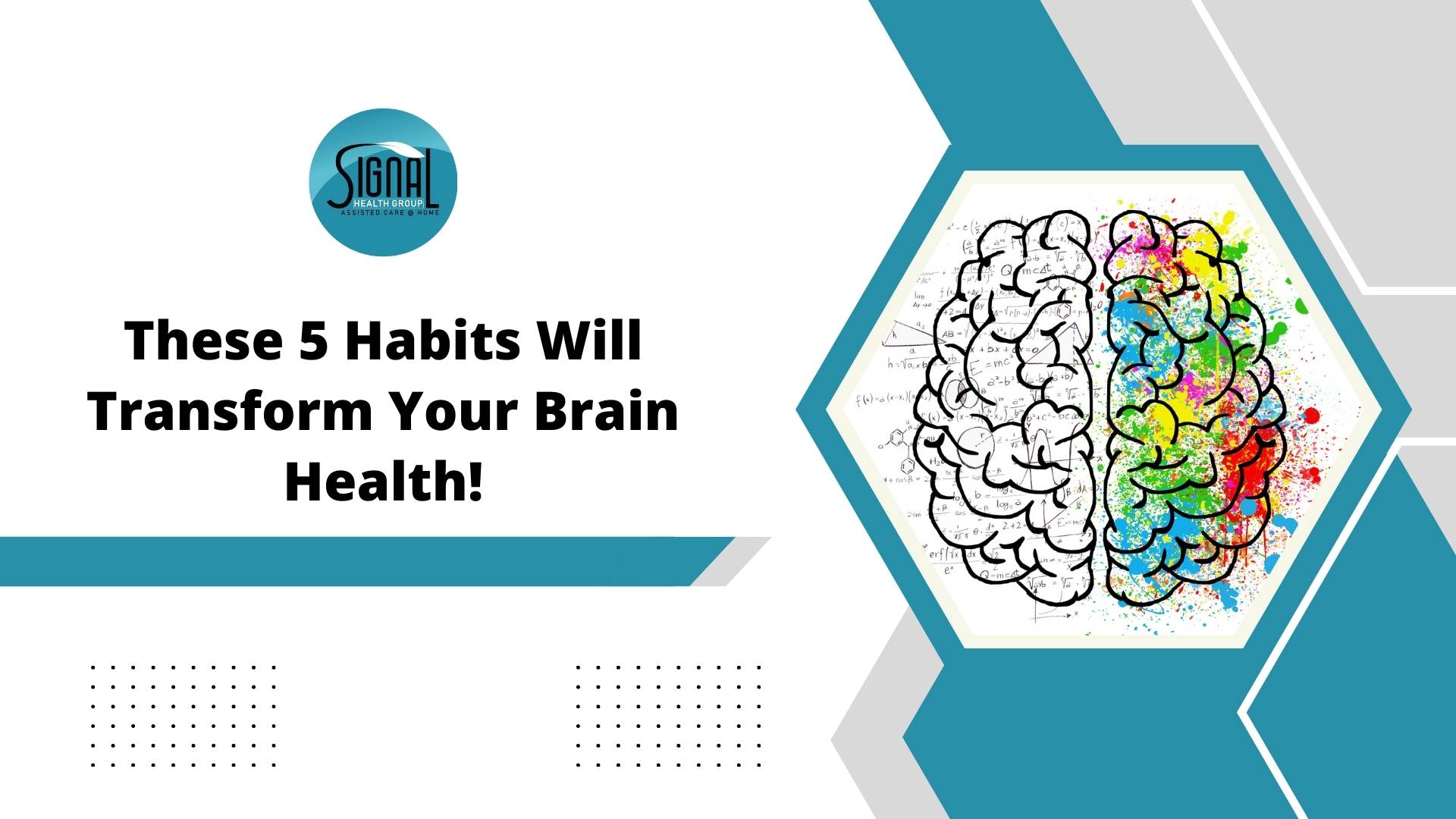 Signal Health Group - These 5 Habits Will Transform Your Brain Health!