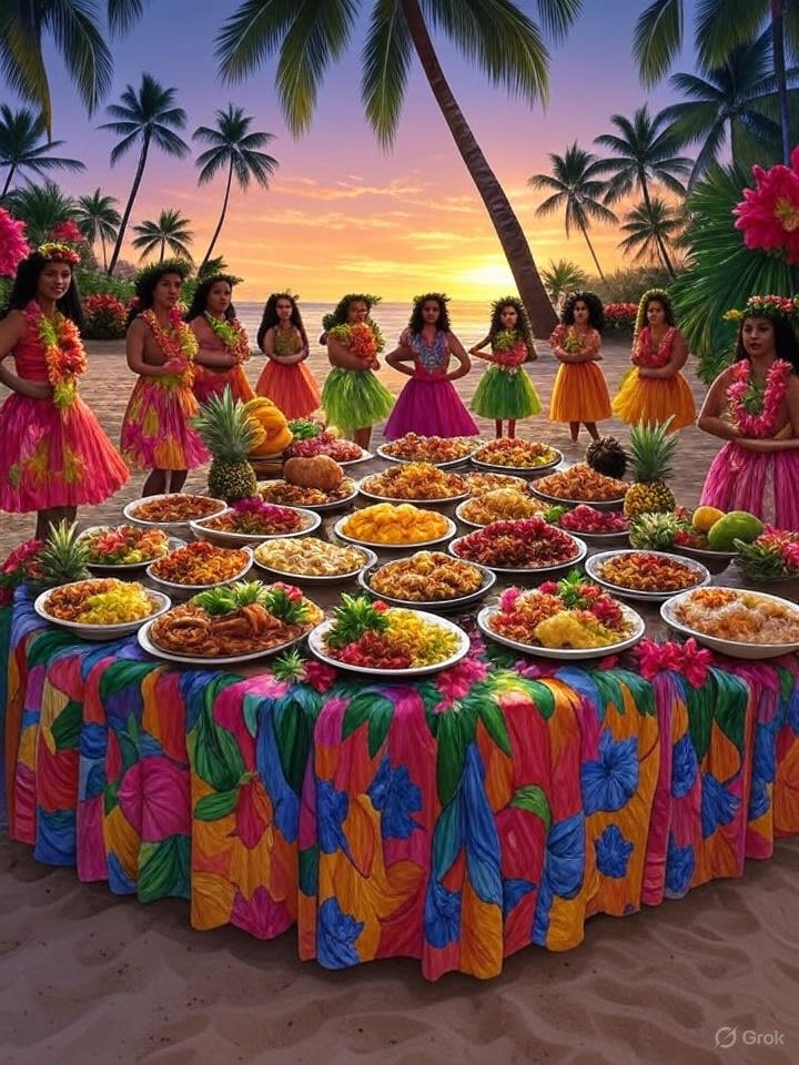 Seasonal Foods and Ingredients Featured in Luau Menus