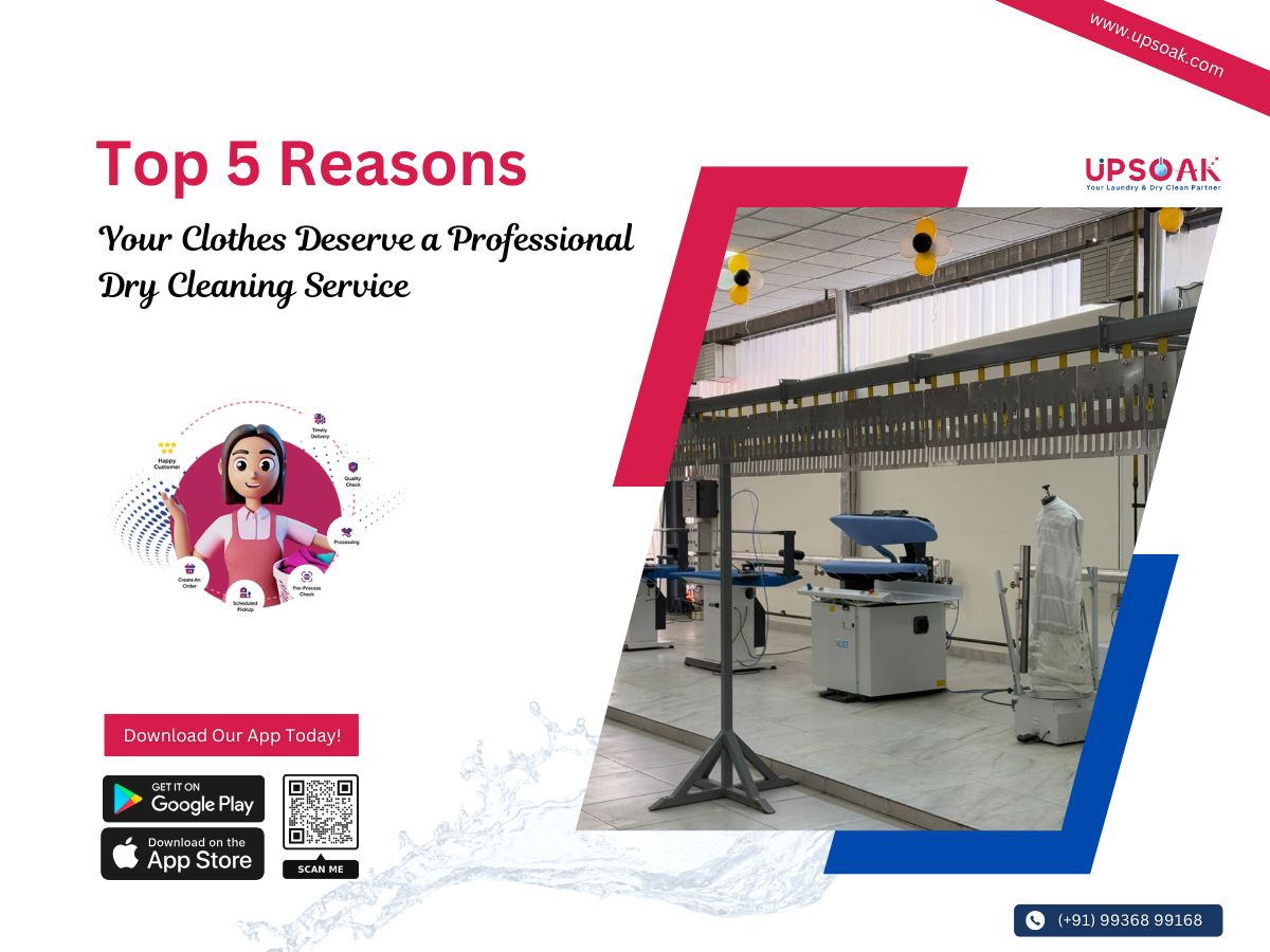 Top 5 Reasons Your Clothes Deserve a Professional Dry Cleaning Service
