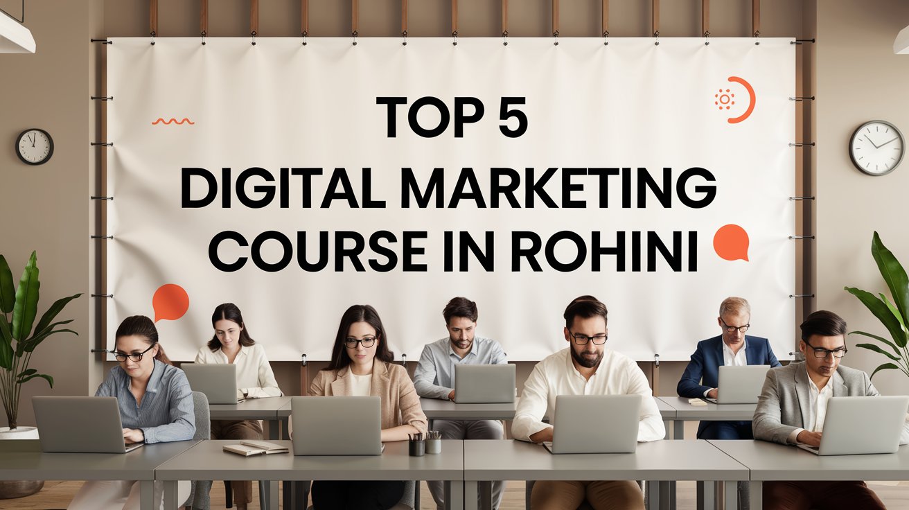 Top 5 Digital Marketing Course in Rohini: Learn Digital Skills 