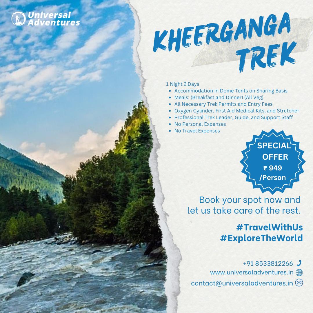 Kheerganga Trek: Your Affordable Trek Starts Here!