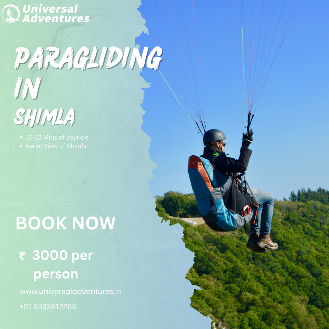 Paragliding in Shimla Booking: Secure Your Spot!