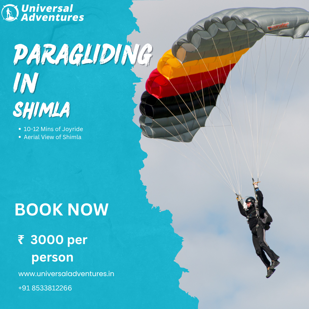 Junga Shimla: The Ultimate Paragliding Experience in the Hills!