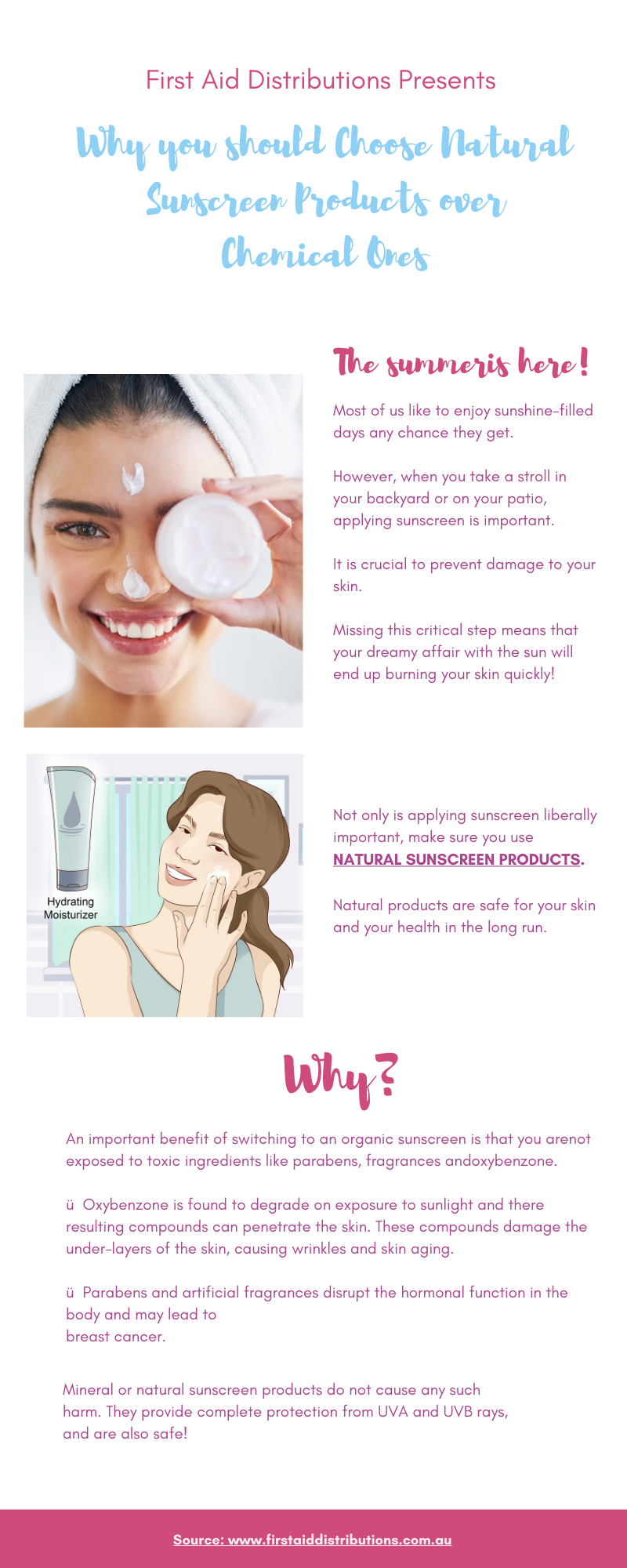 Natural Sunscreen Products-Safe For Your Skin And Good For The Earth!