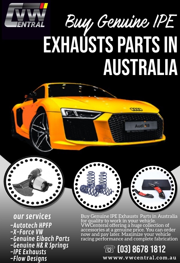Buy VW Exhaust parts in Australia