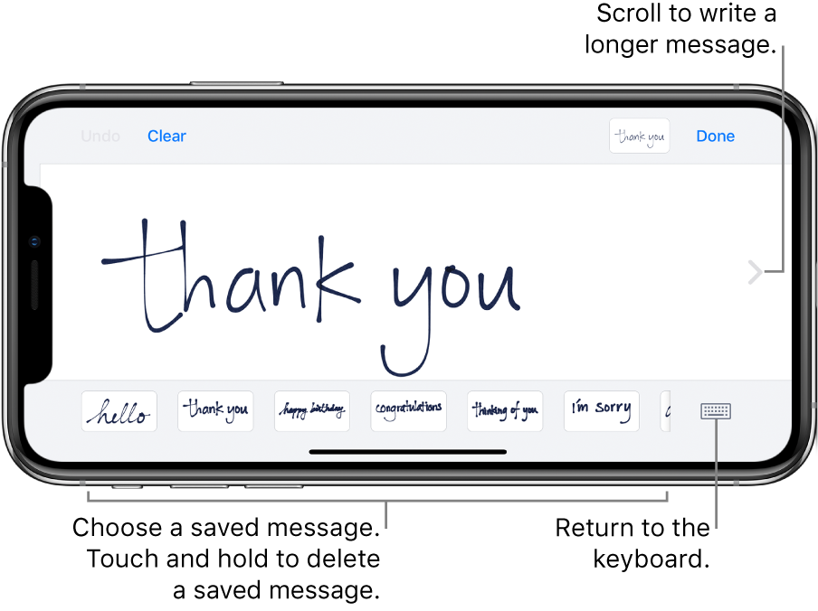 How to Use Digital Handwriting on iMessage of iPhone and iPad