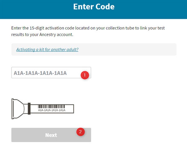 Ancestry.com/dna - Activate Ancestry DNA kit - ancestrydna.com/activate