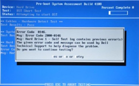 Fixed: Dell PC Error Code 0146?