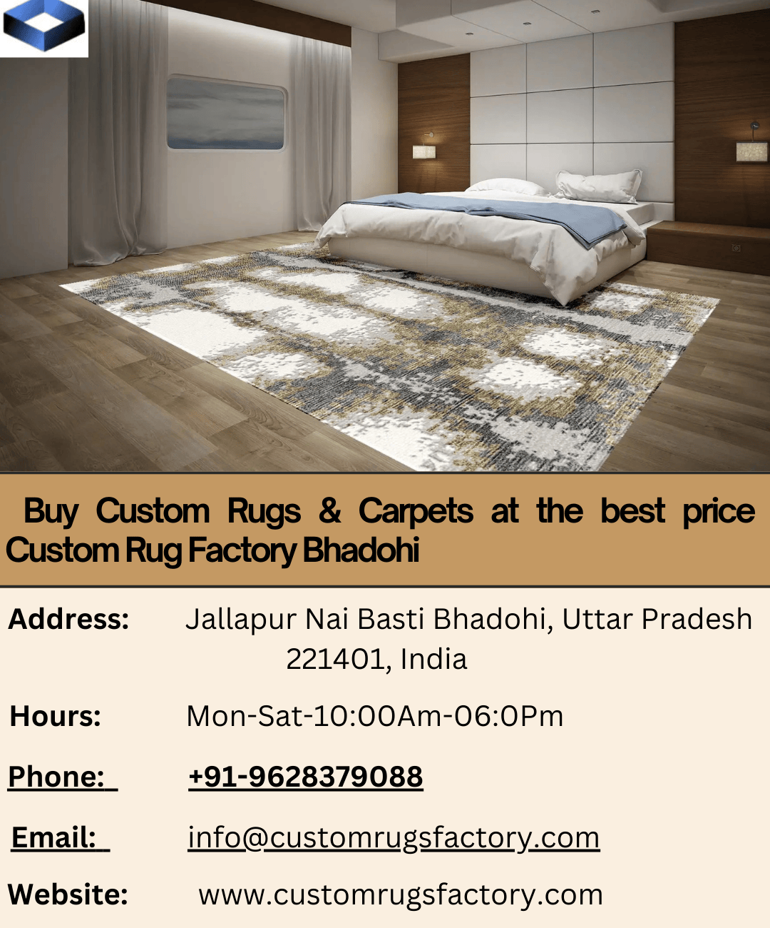 Custom Rugs Manufacturers in India: Craftsmanship at Custom Rug Factory Bhadohi