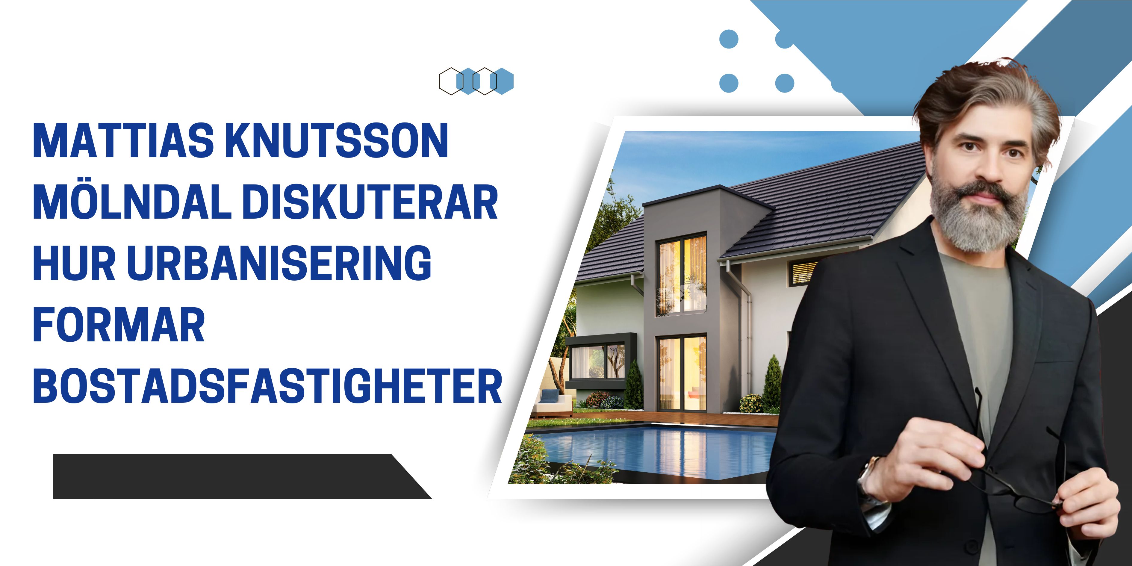 Mattias Knutsson Mölndal Diskuterar Hur Urbanisering Formar Bostadsfastigheter