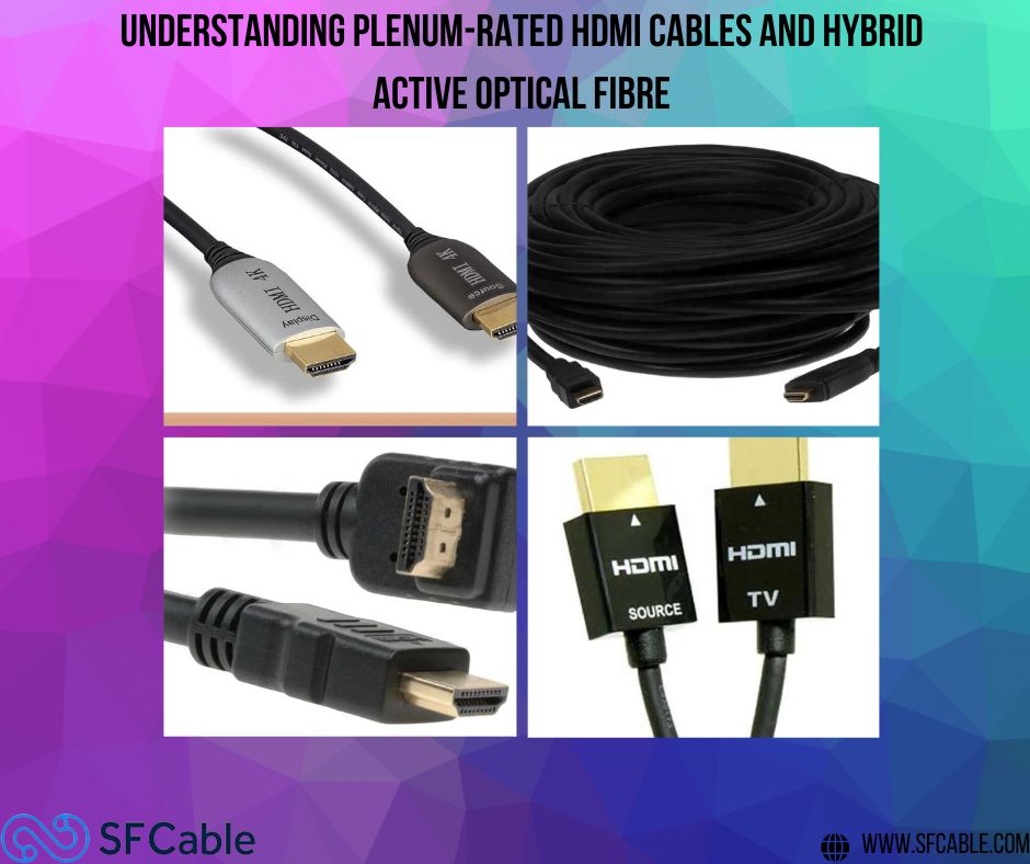 Navigating Plenum Cables and HDMI Fiber Optics: A Deep Dive