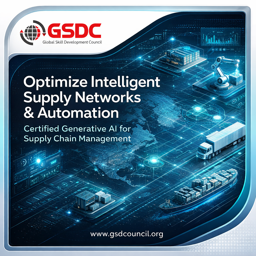 Optimize Intelligent Supply Networks & Automation – Certified Generative AI for Supply Chain Management