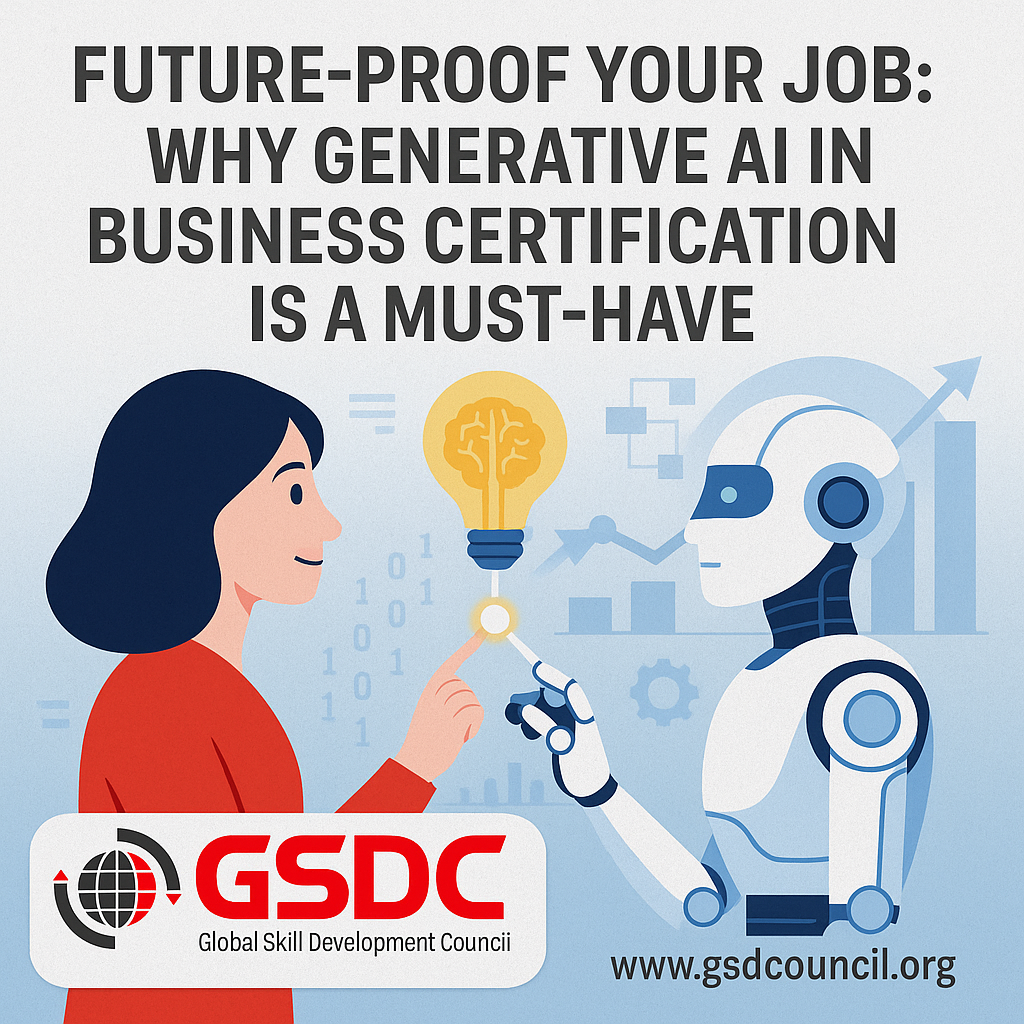 Future-Proof Your Job: Why Generative AI in Business Certification Is a Must-Have