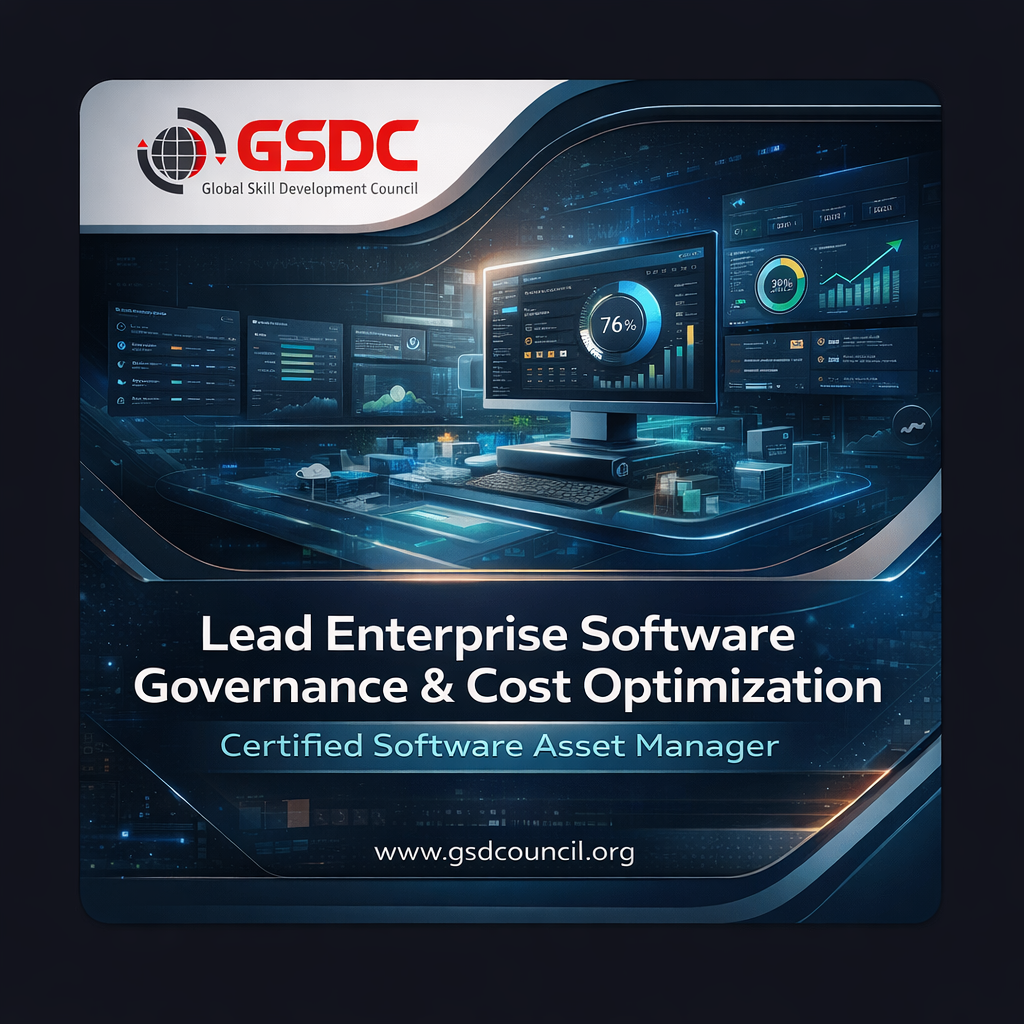 Lead Enterprise Software Governance & Cost Optimization – Certified Software Asset Manager 