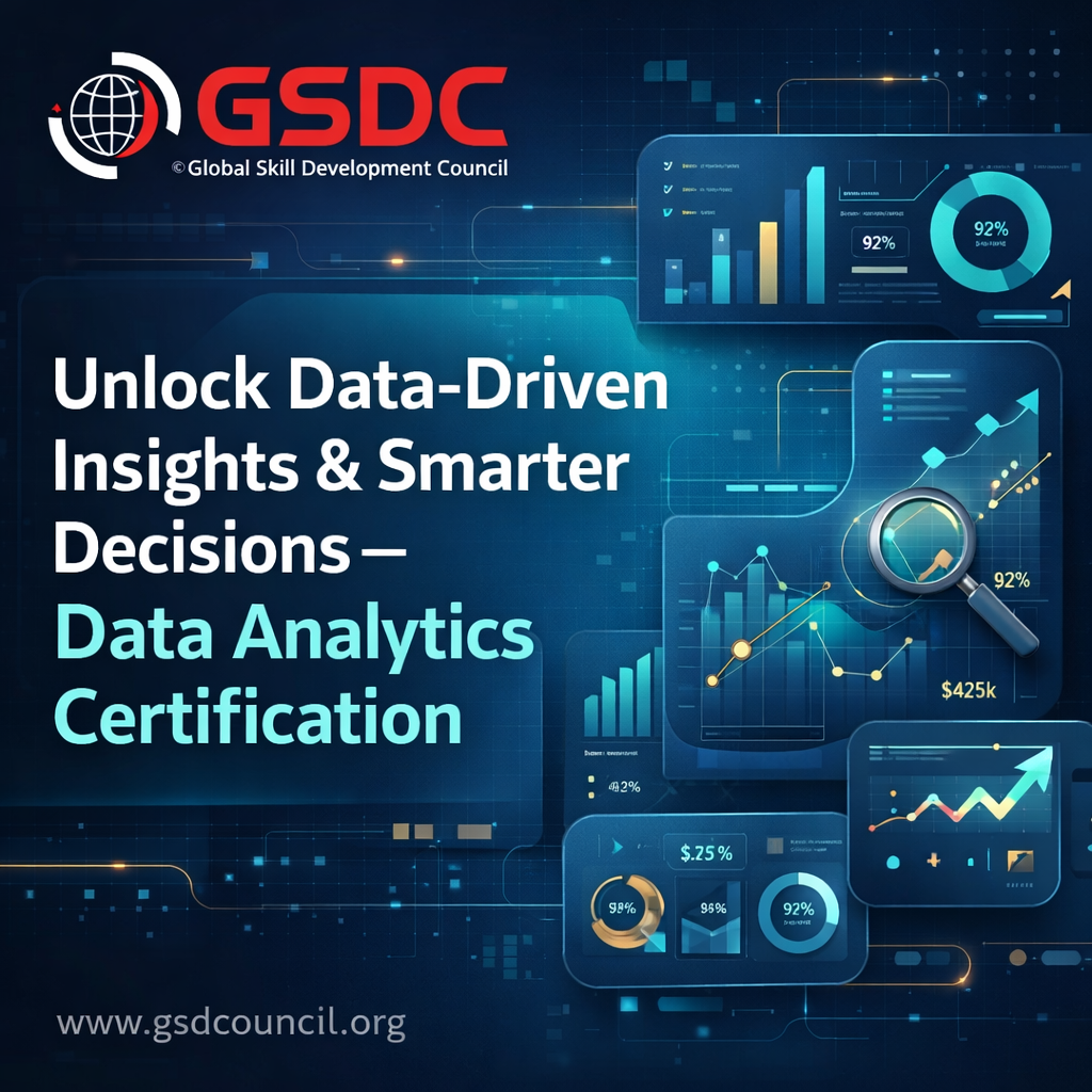 Unlock Data-Driven Insights & Smarter Decisions – Data Analytics Certification