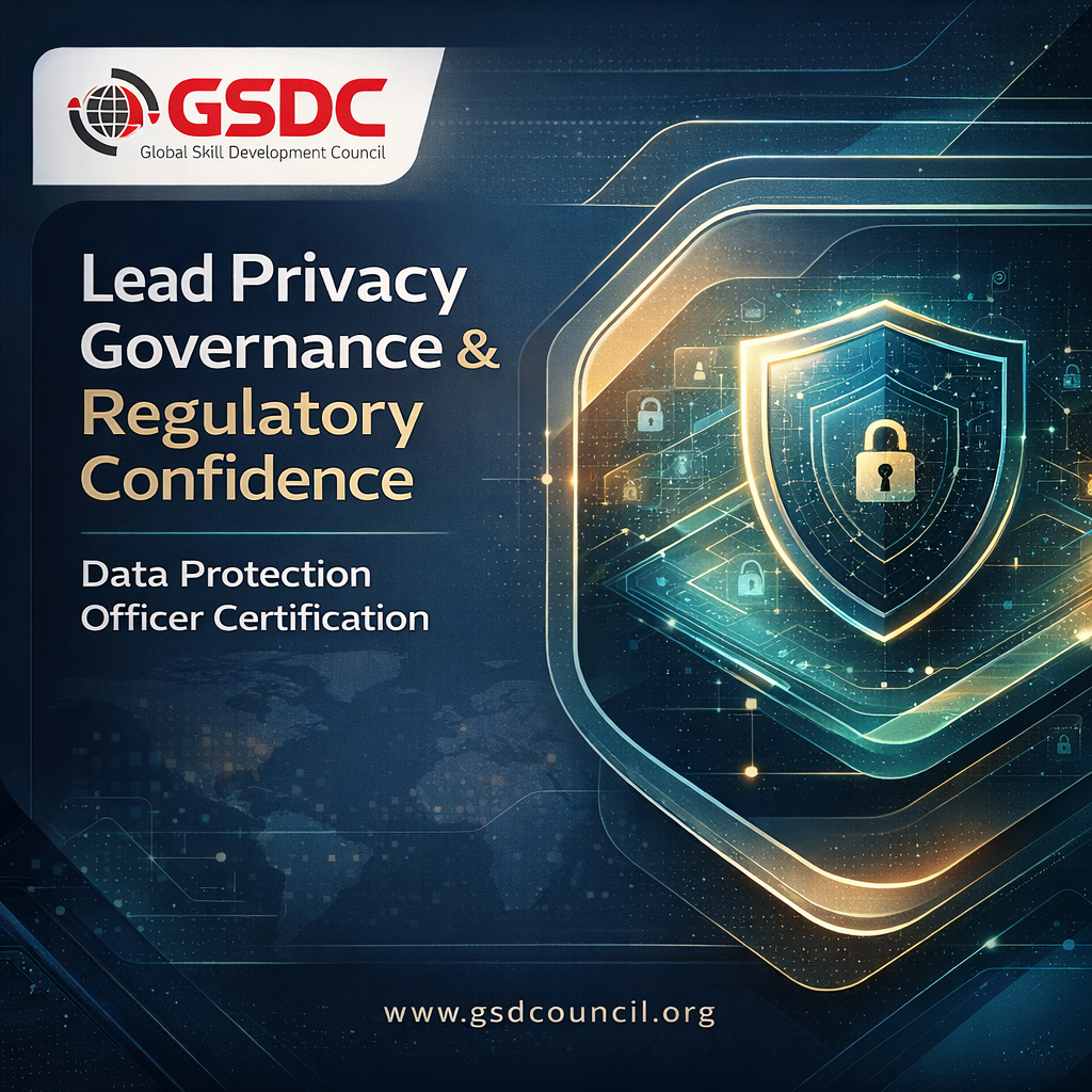 Lead Privacy Governance & Regulatory Confidence – Data Protection Officer Certification