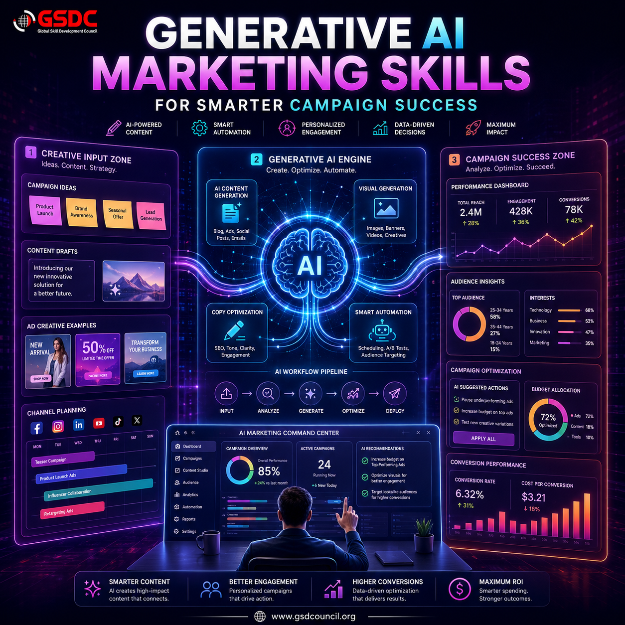 Generative AI Marketing Skills for Smarter Campaign Success