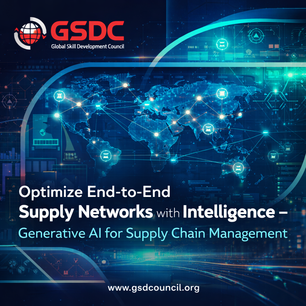 Optimize End-to-End Supply Networks with Intelligence – Generative AI for Supply Chain Management