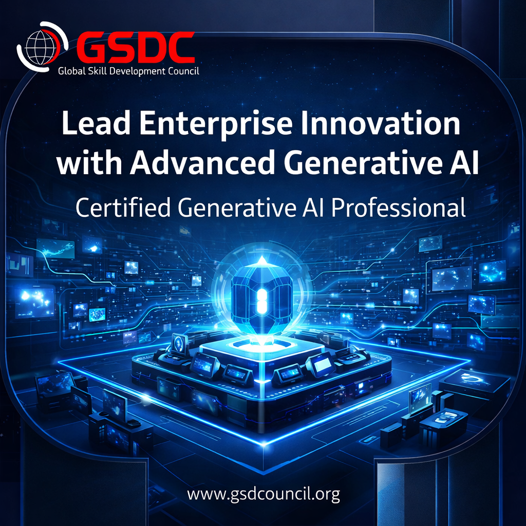 Lead Enterprise Innovation with Advanced Generative AI – Certified Generative AI Professional