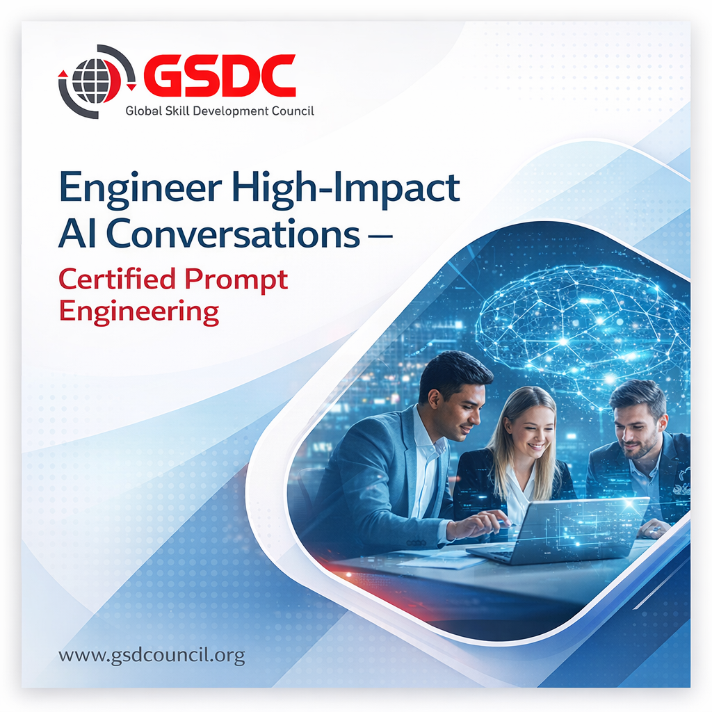 Engineer High-Impact AI Conversations – Certified Prompt Engineering