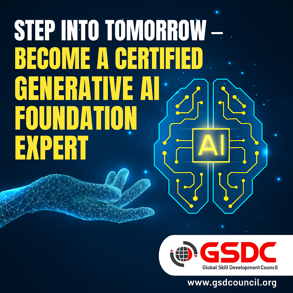 Step Into Tomorrow – Become a Certified Generative AI Foundation Expert