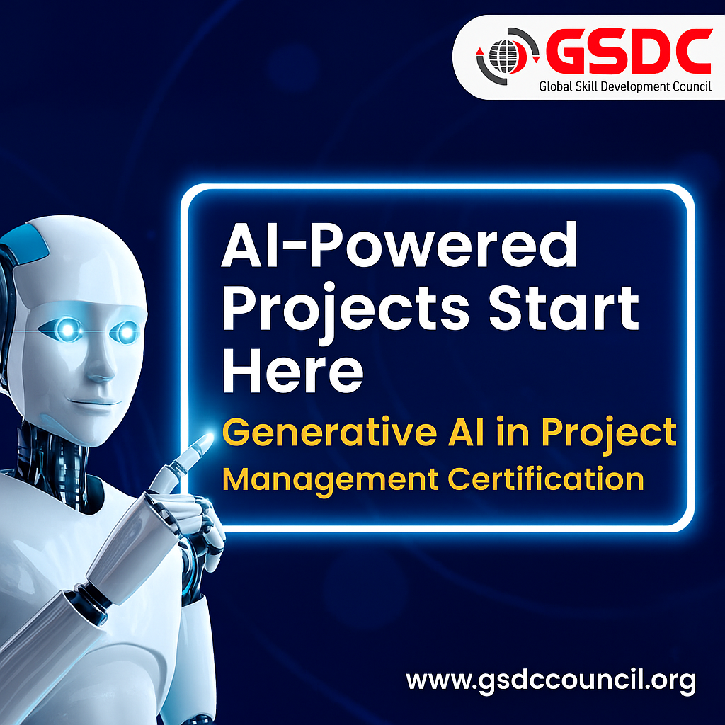 AI-Powered Projects Start Here – Generative AI in Project Management Certification