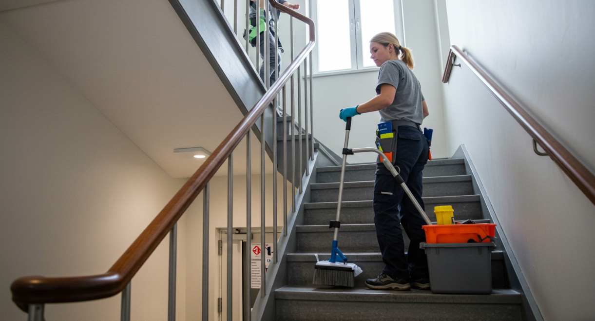 Treppenhausreinigung Dienste in Koblenz: Warum gepflegte Eingangsbereiche entscheidend sind