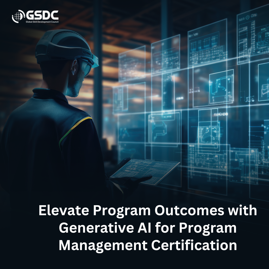 Elevate Program Outcomes with Generative AI for Program Management Certification