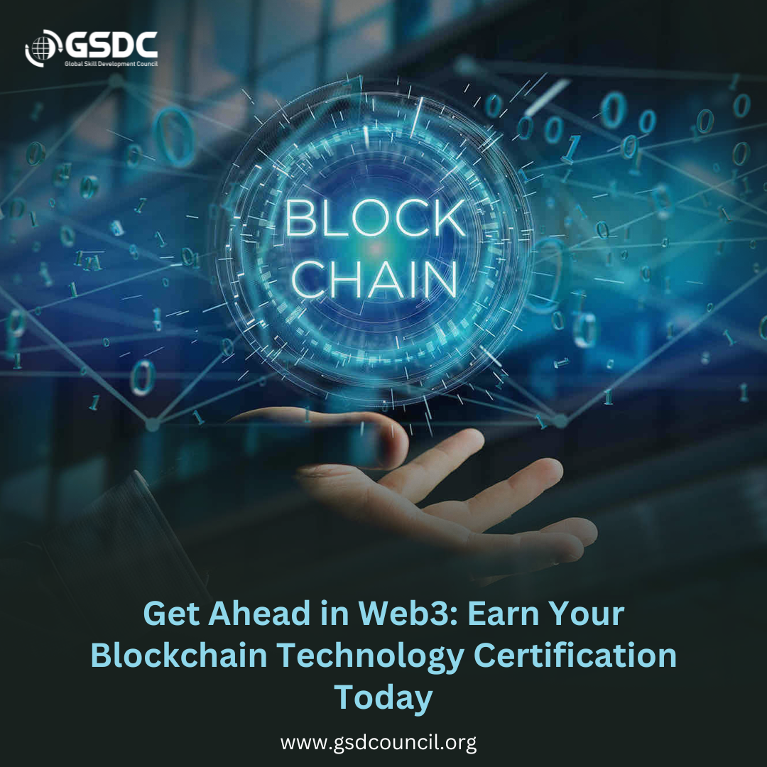  Get Ahead in Web3: Earn Your Blockchain Technology Certification Today