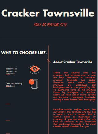 cracker townsville | best classified site in Australia