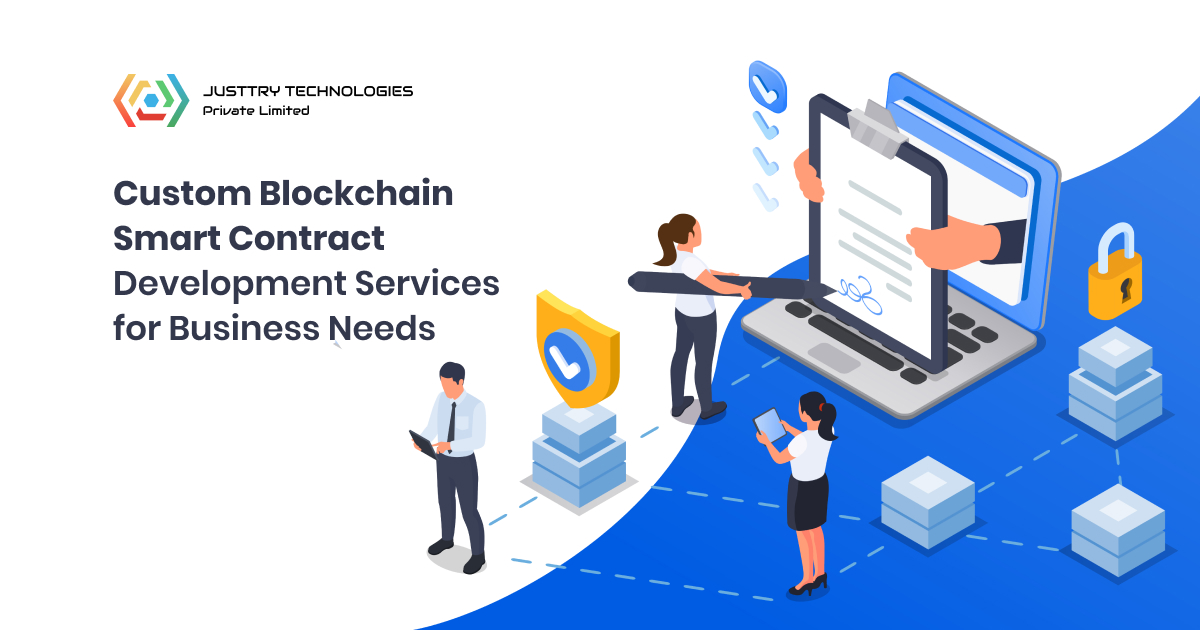 Custom Blockchain Smart Contract Development Services for Business Needs