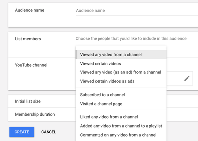 How To Create YouTube Remarketing Lists In AdWords