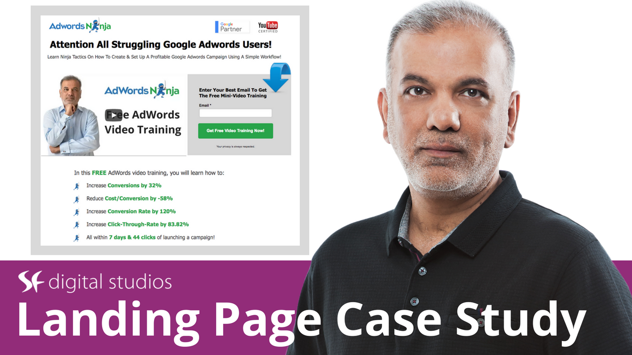 AdWords Landing Page Tutorial Case Study