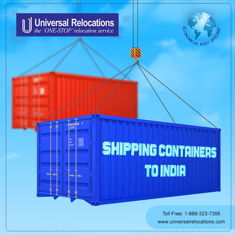 Shipping Container and Cargo to India
