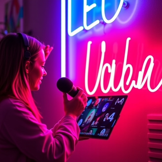 How LED Neon Can Boost Your Social Media and Podcast Engagement