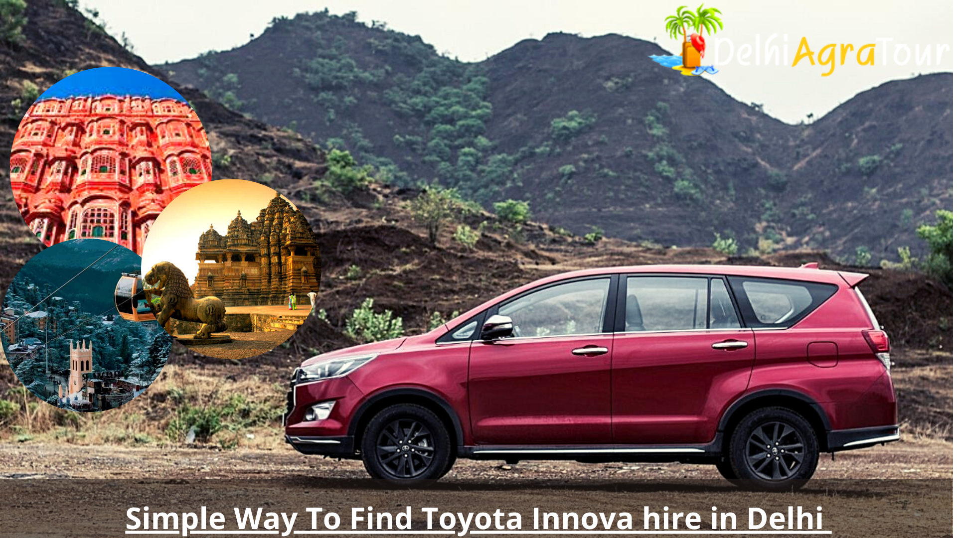 Simple Way to Find Toyota Innova hire in Delhi