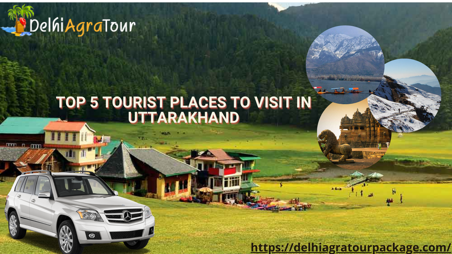 TOP 5 TOURIST PLACES TO VISIT IN UTTARAKHAND