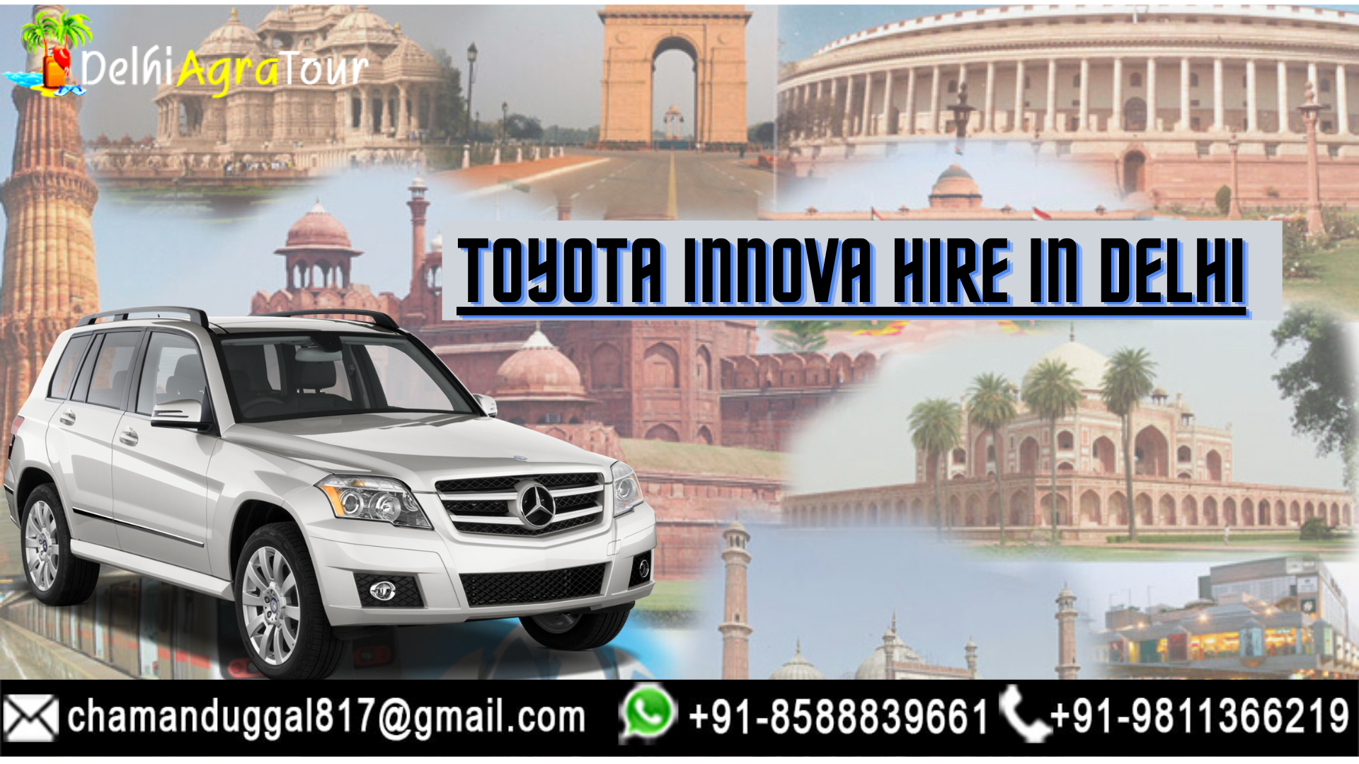 Toyota Innova hire in Delhi