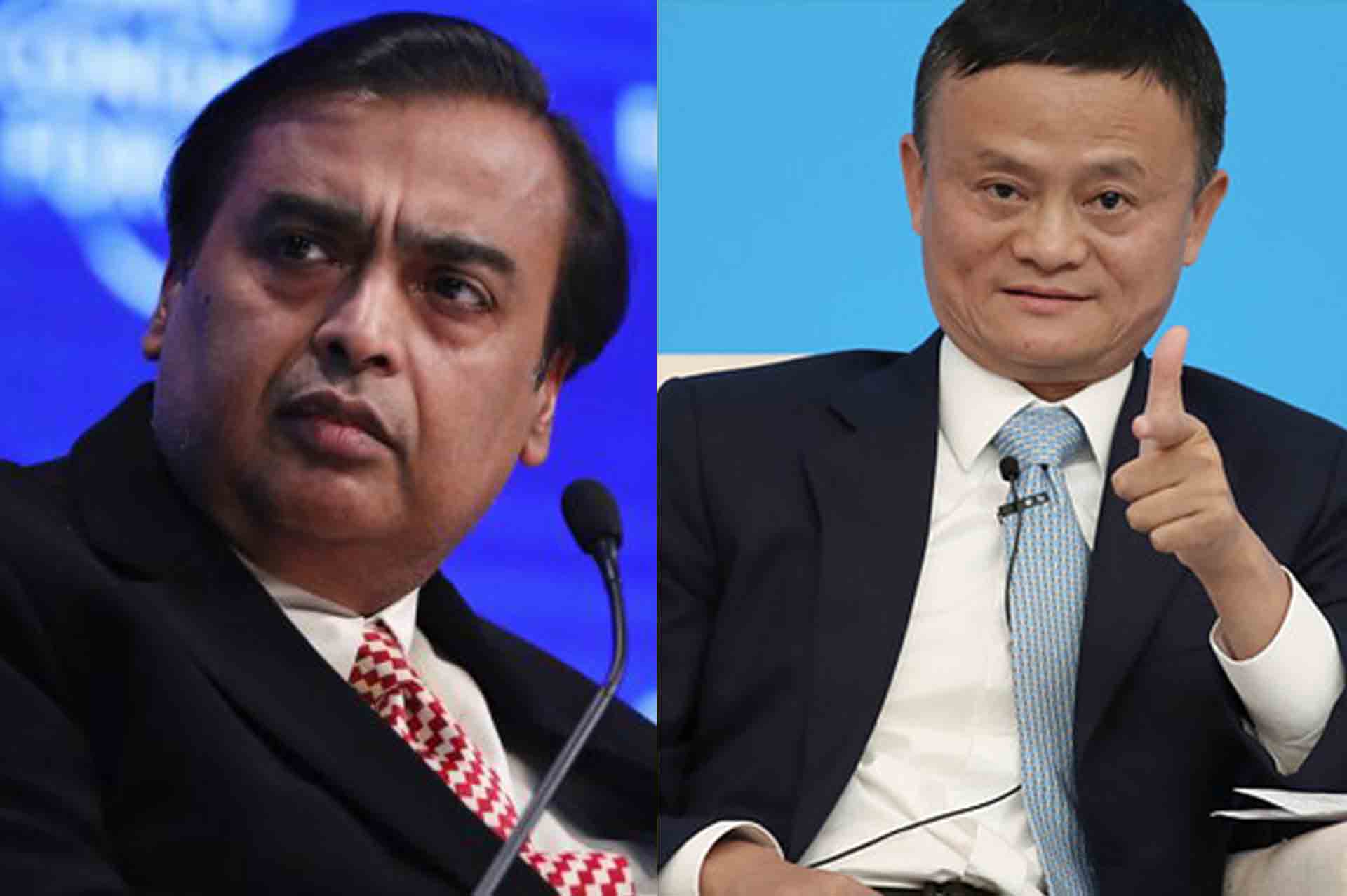 Mukesh Ambani region of North America and eastern Asia's richest as a result of the stock market decline