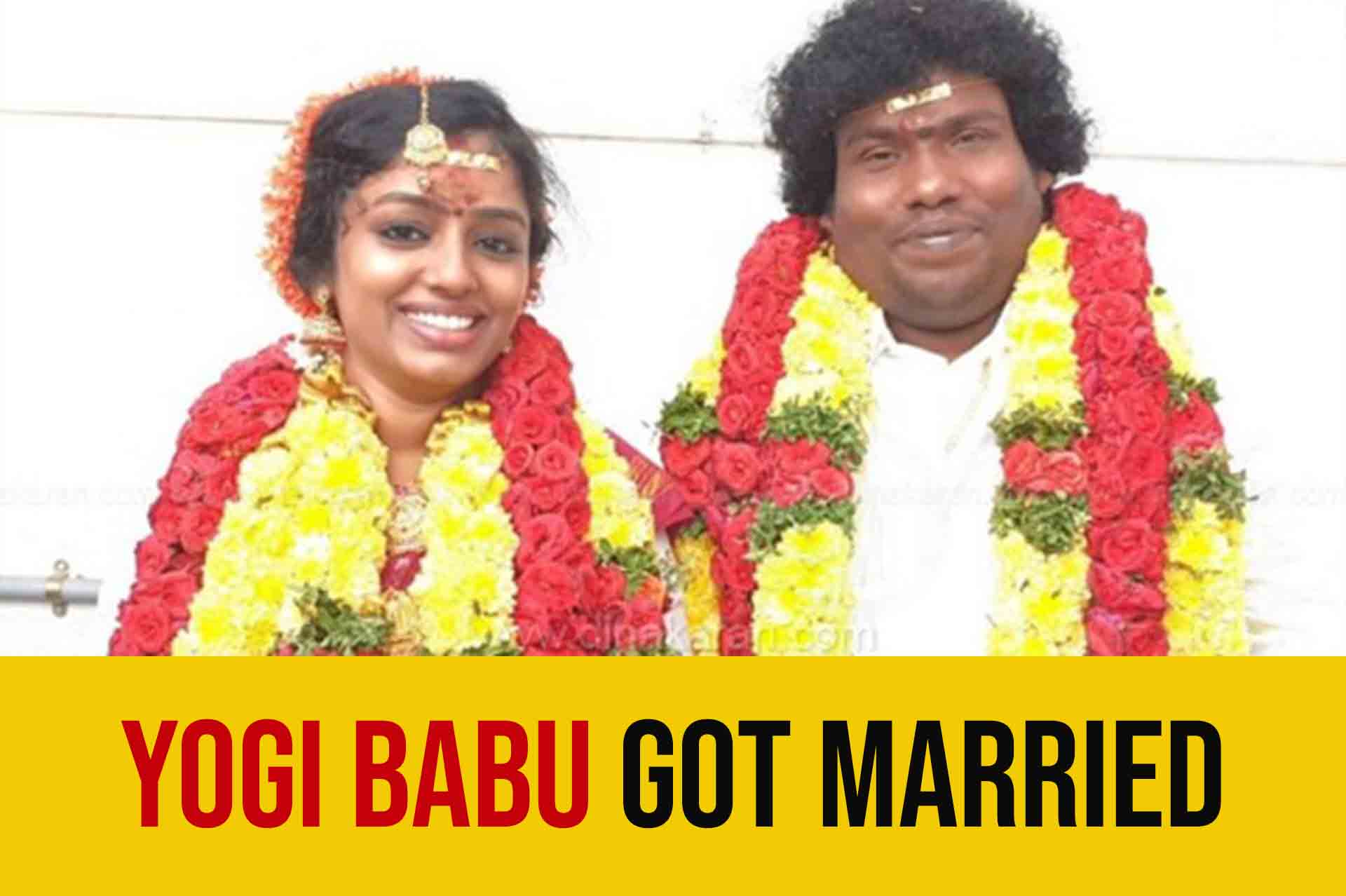 Kollywood Comedy King " Yogi Babu " got Married | Cinema News