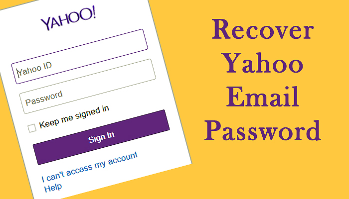 How to Recover Yahoo Mail Password?