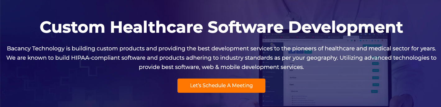 Custom Healthcare Software Development