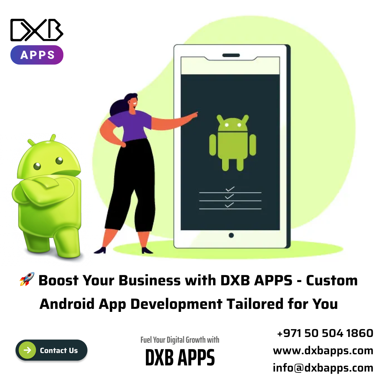 DXB APPS offers advanced mobile application development Abu Dhabi solutions