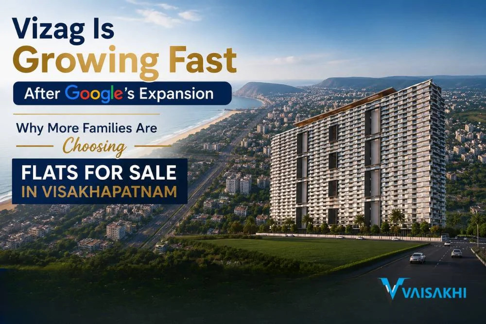 Vizag Is Growing Fast After Google’s Expansion Why More Families Are Choosing Flats for Sale in Visakhapatnam