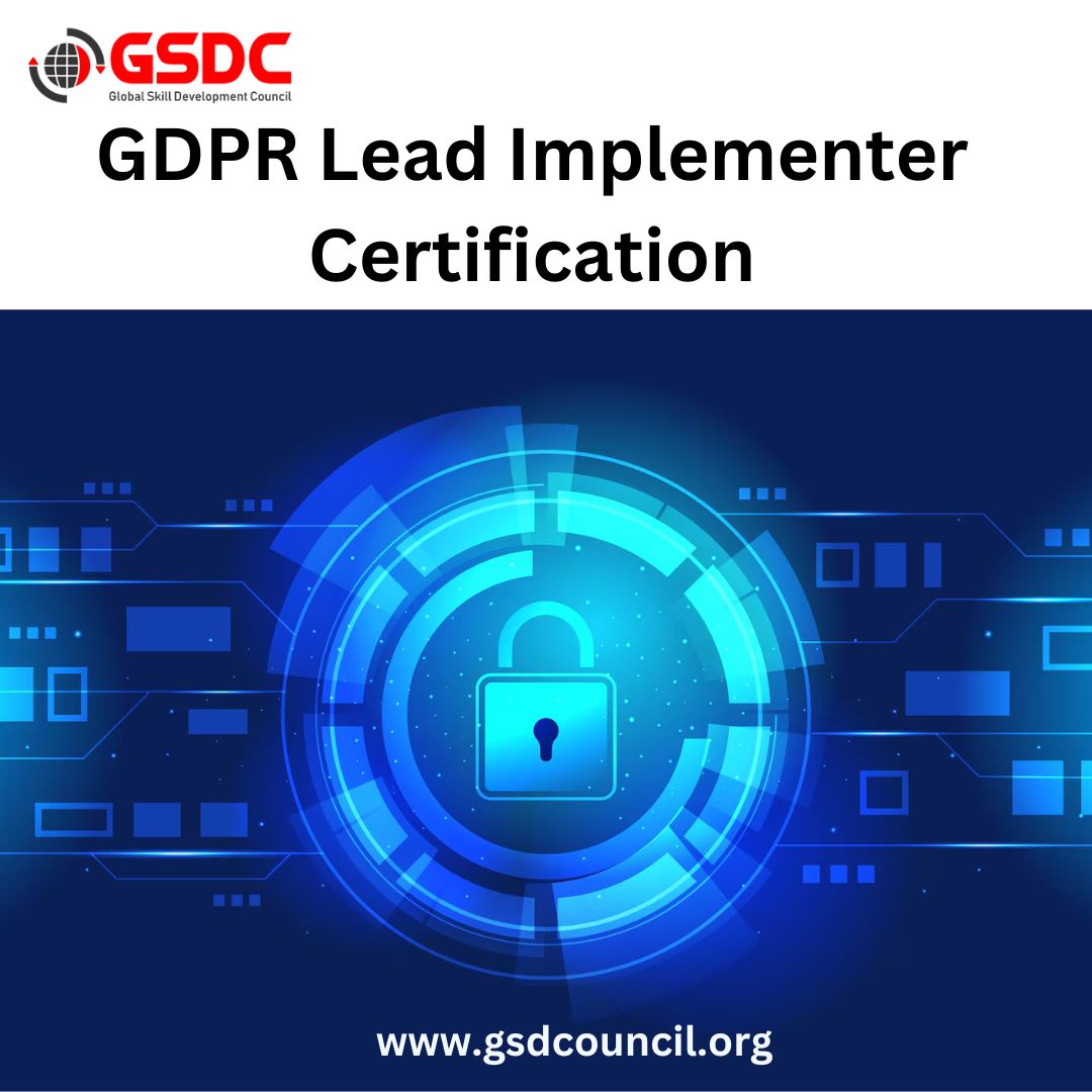 GDPR Lead Implementer Certification is Crucial for Businesses in 2025.