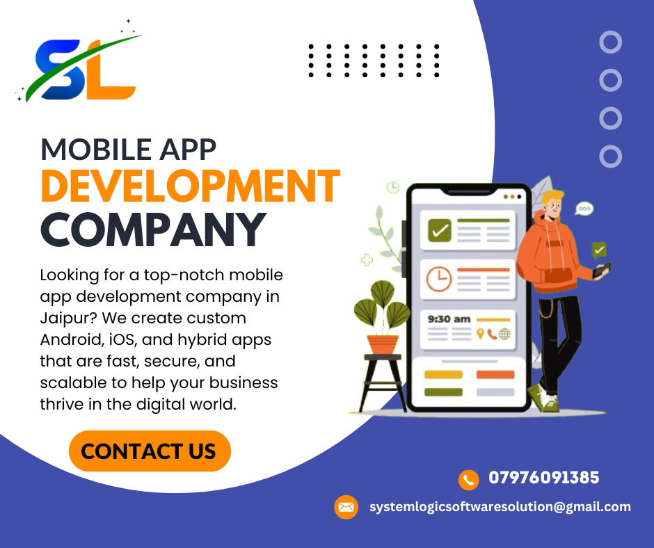 System Logic Software Solution Pvt Ltd – Leading Mobile App Development Company in Jaipur