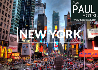 Attractions of Times Square, New York