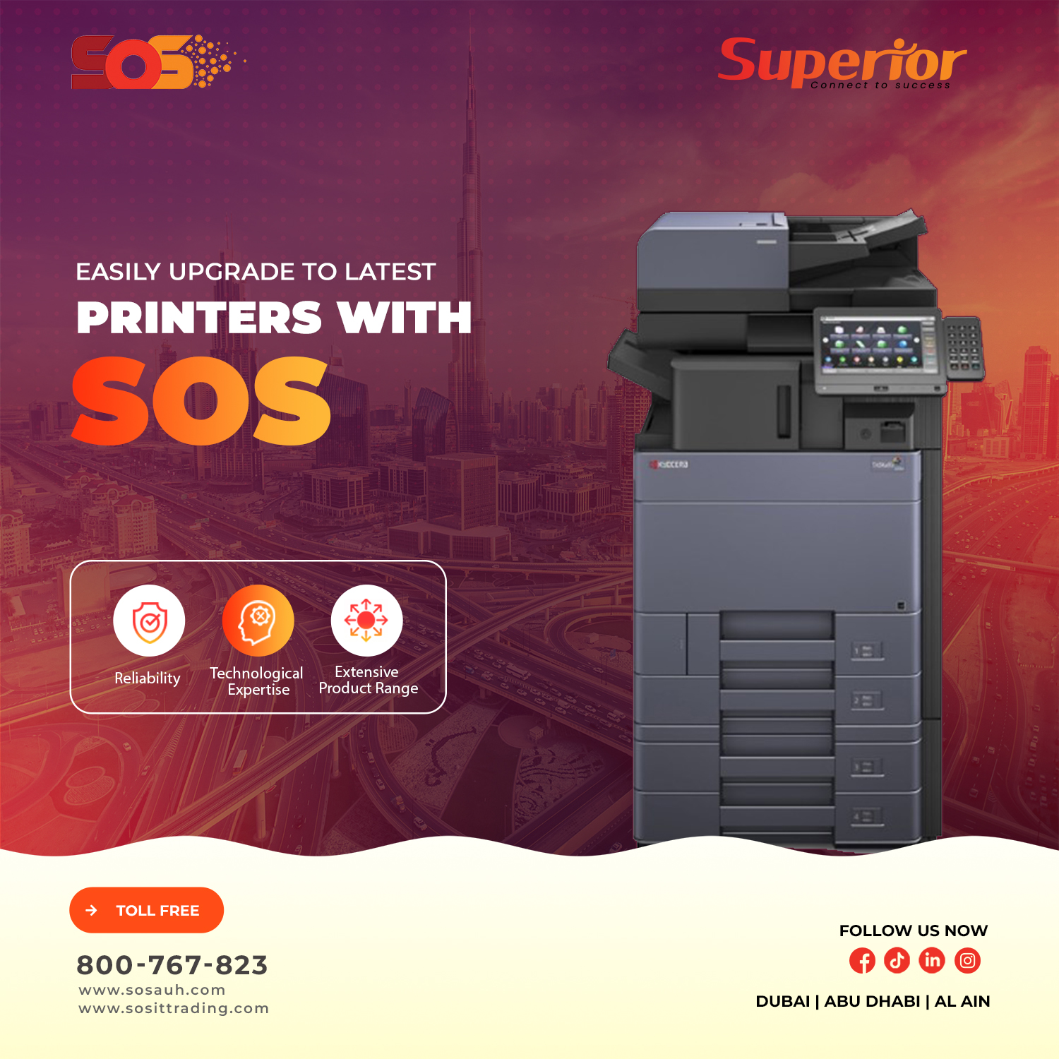 Top Printer Rental Services in Dubai