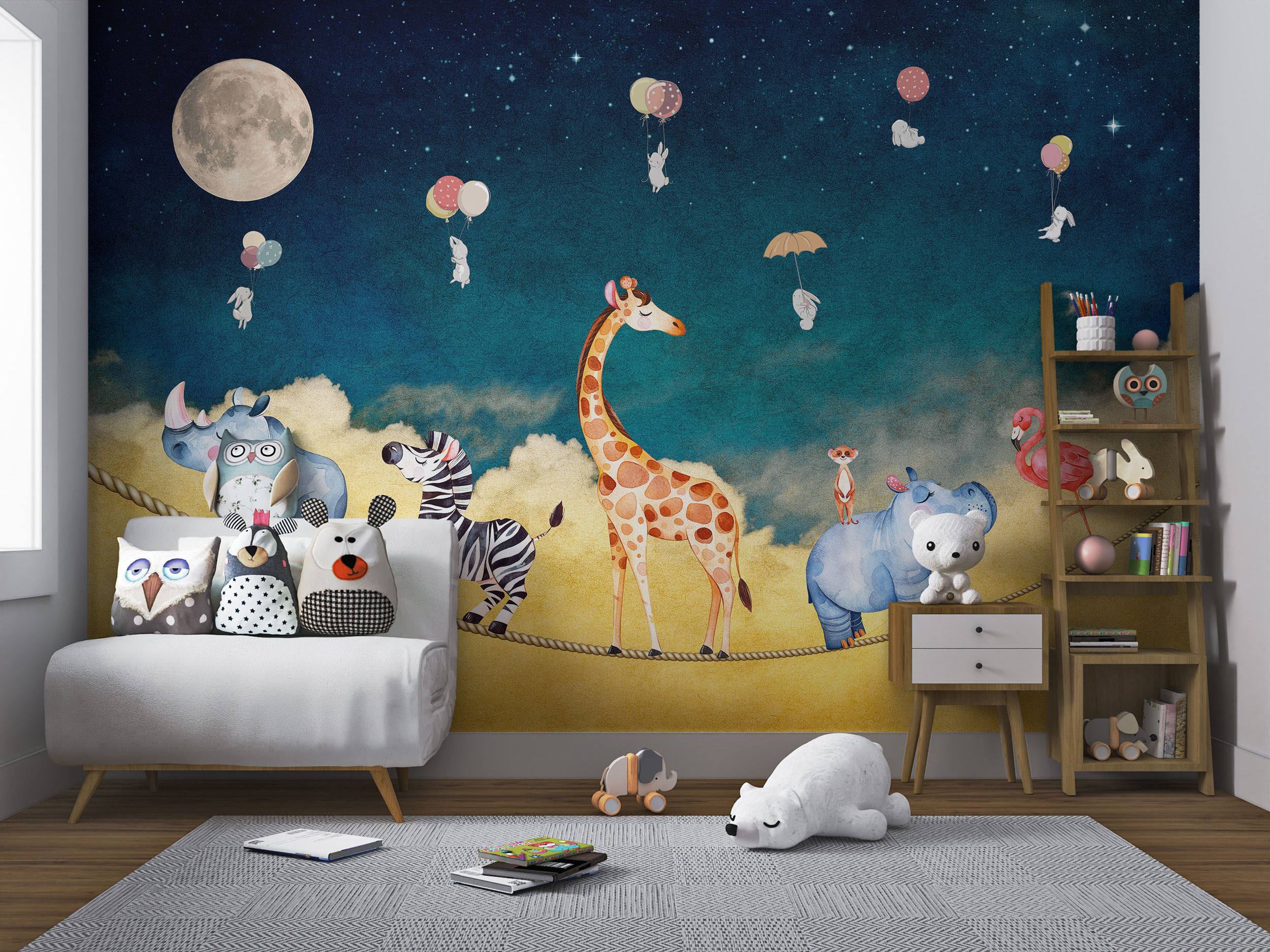 Play, Learn, Imagine: Kids’ Mural Wallpaper That Does More Than Decorate
